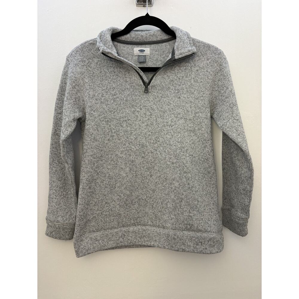 Old Navy Boys Size Large (10-12) Grey 100% Polyester — Excellent Used Condition